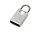 USB-флешка 2.0 на 16 Гб Lock, серебристый_МЕТАЛЛ