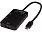 ADAPT Алюминиевый мультимедийный переходник Type-C (USB-A/Type-C/HDMI), черный_ЧЕРНЫЙ
