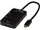 ADAPT Алюминиевый мультимедийный переходник Type-C (USB-A/Type-C/HDMI), черный small_img_1