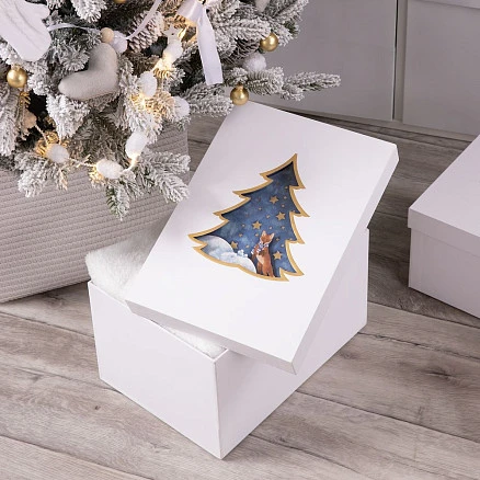 Коробка Christmas Tree, L