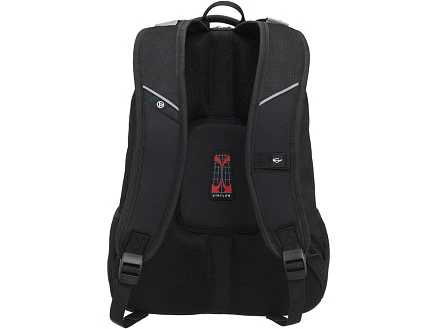 Рюкзак TORBER XPLOR с отделением для ноутбука 15, чёрный, полиэстер 600D, 35x20x47 см, 33л