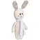 Игрушка Beastie Toys, заяц с белым шарфом small_img_2