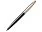 Шариковая ручка Parker Jotter K160, цвет: Black/GT, стержень: M, цвет чернил: blue, в подарочной упаковке._ЧЕРНЫЙ, СЕРЕБРИСТЫЙ, ЗОЛОТИСТЫЙ