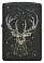 Зажигалка ZIPPO Deer с покрытием Black Matte, латунь/сталь, черная, матовая, 38x13x57 мм small_img_2