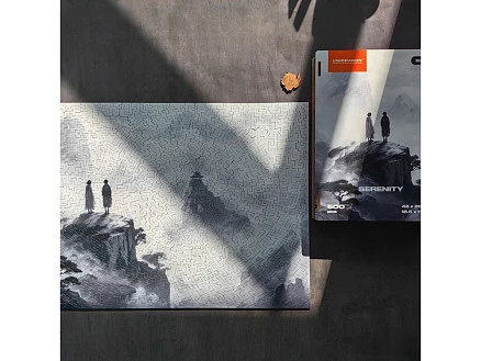 Деревянный пазл Serenity