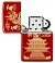 Зажигалка ZIPPO Eastern Design с покрытием Metallic Red, латунь/сталь, красная, 38x13x57 мм small_img_4
