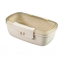 Ланч-бокс  HARVY; 650 мл, 19 x 13 x 7,5 см; бежевый