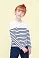 Футболка детская с длинным рукавом Matelot LSL Kids, белая с синим small_img_4