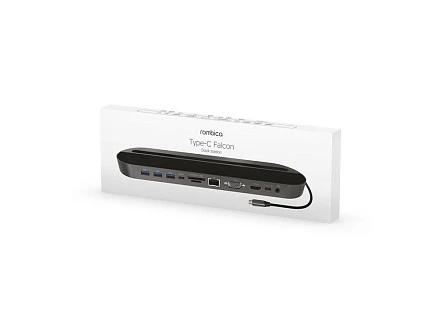 Хаб USB Rombica Type-C Falcon Black (Р)