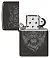 Зажигалка ZIPPO Big Cat с покрытием High Polish Black, латунь/сталь, черная, глянцевая, 38x13x57 мм small_img_4