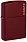 Зажигалка ZIPPO Classic с покрытием Merlot, латунь/сталь, бордовая, глянцевая, 38x13x57 мм_БОРДОВЫЙ