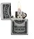 Зажигалка ZIPPO Jack Daniels® с покрытием High Polish Chrome, латунь/сталь, серебристая, 38x13x57 мм small_img_3