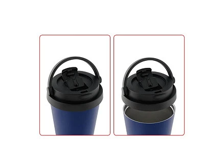 Термокружка из нерж. стали тм THERMOcafe TCCM-500KA (DBL) 0,5L