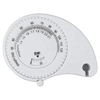 Рулетка Tools Weight, 1,5 метра, белая, пластиковая, с мягкой лентой