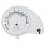 Рулетка Tools Weight, 1,5 метра, белая, пластиковая, с мягкой лентой_БЕЛЫЙ