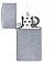 Зажигалка ZIPPO Slim® с покрытием Street Chrome™, латунь/сталь, серебристая, матовая, 29x10x60 мм small_img_3