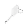 Брелок Tools рулетка Сантиметр, 1 м, белая, пластиковая small_img_2