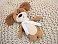 Мягкая игрушка Beastie Toys, собачка с белым шарфом small_img_5