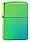 Зажигалка ZIPPO Classic с покрытием High Polish Teal, латунь/сталь, зелёная, глянцевая, 38x13x57 мм_ЗЕЛЕНЫЙ