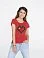 Футболка женская Pixel Heart, красная small_img_1