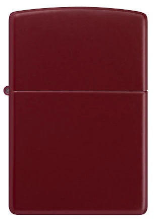Зажигалка ZIPPO Classic с покрытием Merlot, латунь/сталь, бордовая, глянцевая, 38x13x57 мм