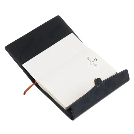 Записная книжка Pierre Cardin серая, 16 х 22 см