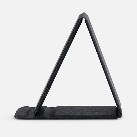 Подставка для смартфона с беспроводной зарядкой Kickstand, серая