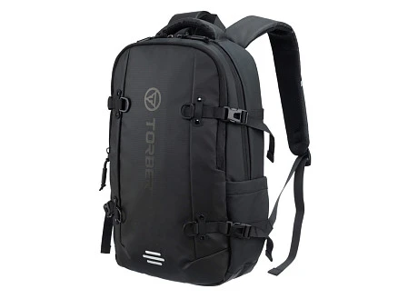 Рюкзак спортивный TORBER Xtreme 18, чёрный, 31 х 12 х 46 см, 17л