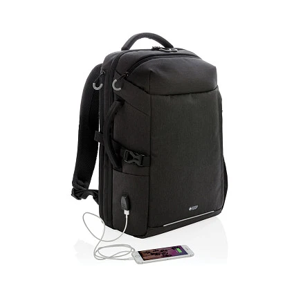Рюкзак для путешествий Swiss Peak XXL из rPET AWARE™, 17’’