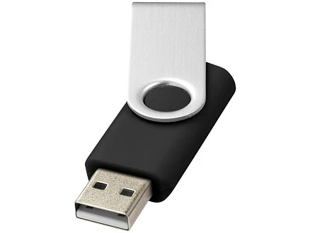USB-флешка на 32 Гб Rotate Basic, черный