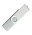 Флеш накопитель USB 2.0/OTG Twister Smart 16GB, пластик Софт Тач/металл, белый/белый_белый