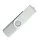 Флеш накопитель USB 2.0/OTG Twister Smart 16GB, пластик Софт Тач/металл, белый/белый_БЕЛЫЙ