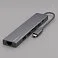 USB Type-C хаб 7-в-1, HDMI, Power Delivery, 2xUSB 3.0, RJ45, microSD/SD, графит, Deppa small_img_1