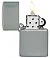 Зажигалка ZIPPO Classic с покрытием Flat Grey, латунь/сталь, серая, глянцевая, 38x13x57 мм small_img_3