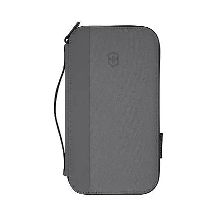Органайзер VICTORINOX Travel Essentials Travel Organizer с защитой от сканирования RFID, серый, полиэстер, 15x3x26 см