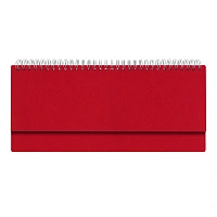 Планинг Alfa Soft 325*130 мм, красный, недатированный, в твердой обложке