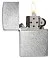 Зажигалка ZIPPO с покрытием Herringbone Sweep, латунь/сталь, серебристая, матовая, 38x13x57 мм small_img_3