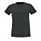 Футболка женская Imperial Fit Women, черный меланж small_img_1