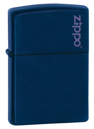 Зажигалка ZIPPO Classic с покрытием Navy Matte, латунь/сталь, синяя, матовая, 38x13x57 мм