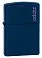 Зажигалка ZIPPO Classic с покрытием Navy Matte, латунь/сталь, синяя, матовая, 38x13x57 мм small_img_1