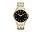 Часы наручные, мужские. Armani Exchange_КОРПУС- ЖЕЛТОЕ ЗОЛОТО, ЦИФЕРБЛАТ- ЧЕРНЫЙ, КРЕПЛЕНИЕ- ЖЕЛТОЕ ЗОЛОТО
