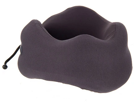 Подушка для путешествий с эффектом памяти Memo Pillow PRO M/L Basque Black