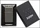 Зажигалка ZIPPO Slim® с покрытием Black Ice ®, латунь/сталь, чёрная, глянцевая, 29x10x60 мм small_img_4