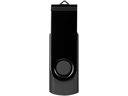 Флеш-карта Rotate Metallic USB 2.0 на 4 Gb, черный