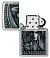 Зажигалка ZIPPO Grim Beauty с покрытием Street Chrome, латунь/сталь, серебристая, матовая, 38x13x57 мм small_img_4