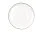 Тарелка Valerie Concept PLATE UNI GLD_БЕЛЫЙ