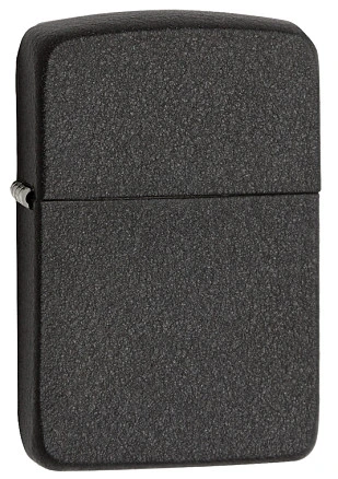 Зажигалка ZIPPO 1941 Replica, латунь с покрытием Black Crackle, черный, матовая, 38x13x57 мм