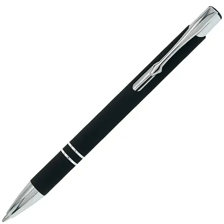Ручка шариковая Legend Soft Touch Requis, черная