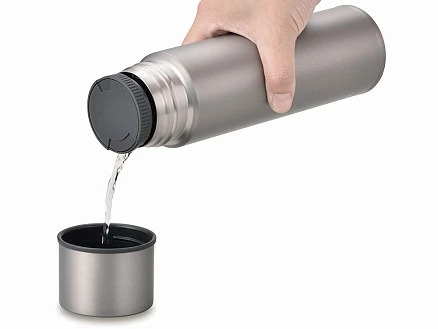 Термос из титана тм THERMOS FJN-500 TGY (Titanium) 0,5L