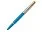 Перьевая ручка Parker 51 Premium Turquoise GT перо; M, чернила: Black, Blue, в подарочной упаковке._ГОЛУБОЙ, СЕРЕБРИСТЫЙ, ЗОЛОТИСТЫЙ